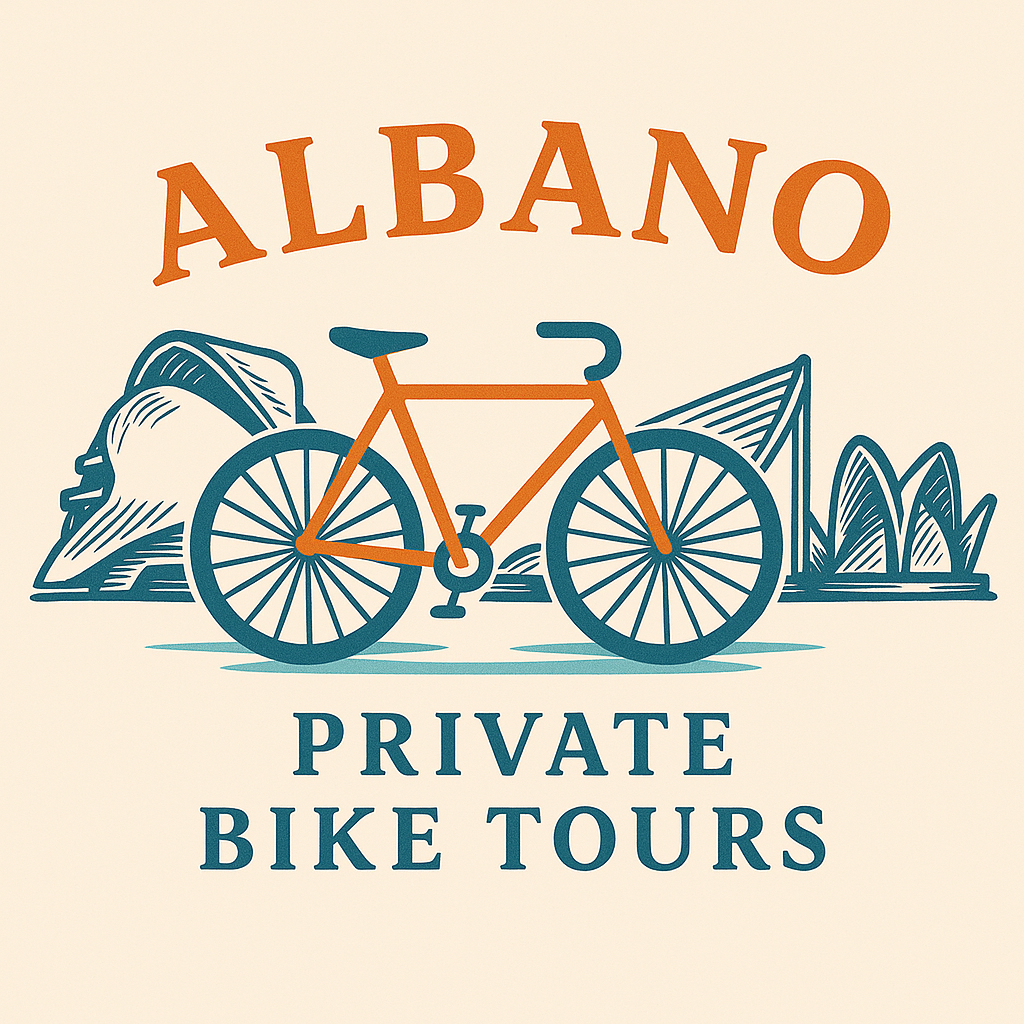 Albano Bike Tours square logo version
